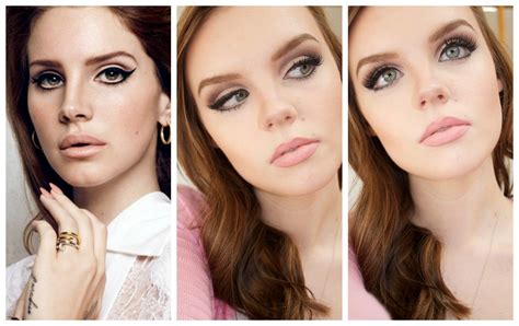 lana del rey makeup tutorial.